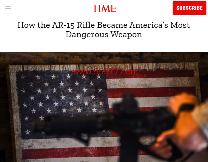 【世界说】美媒：“一支难禁的AR-15”写下美国大规模枪击事件的悲惨史